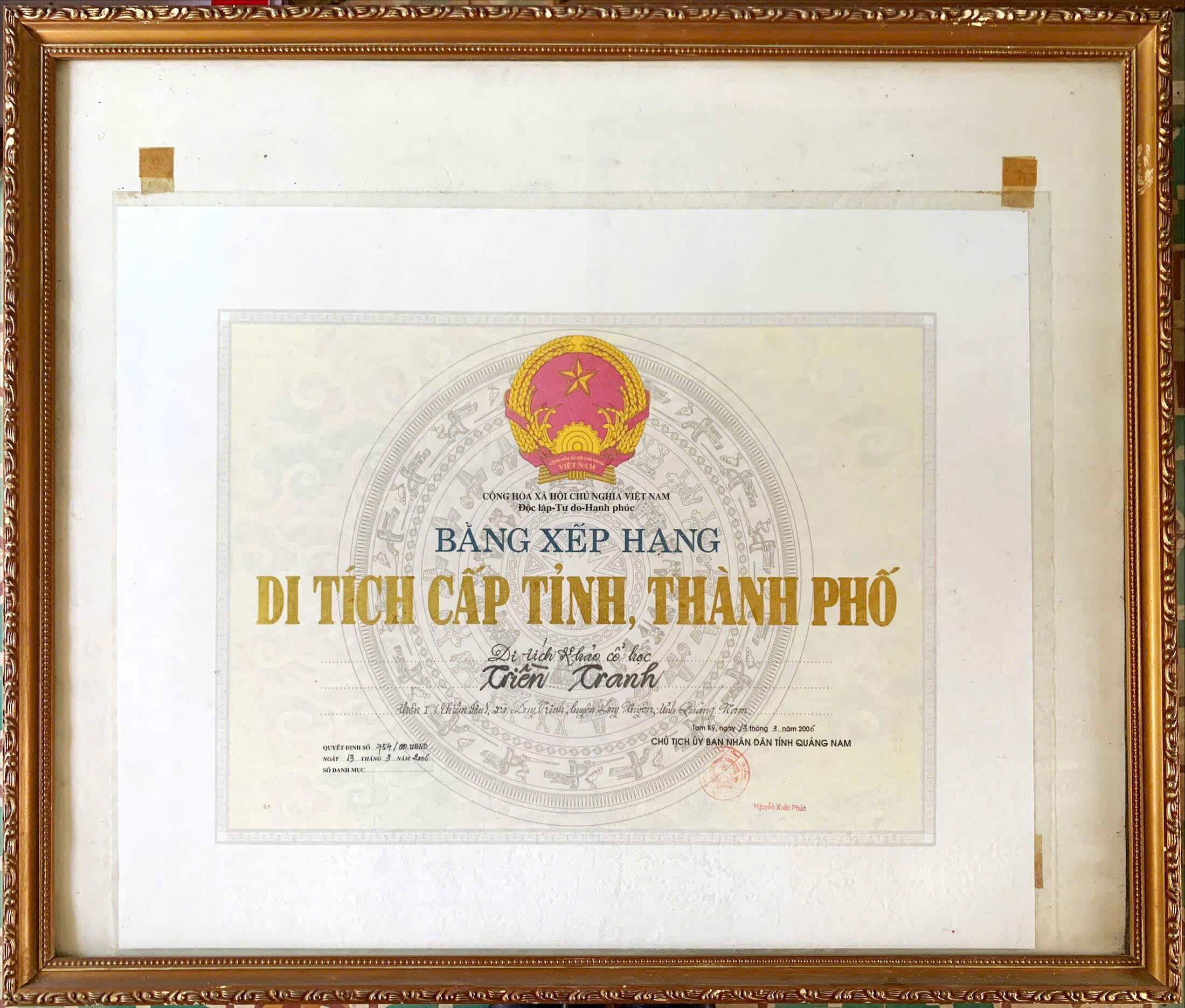 Giấy chứng nhận