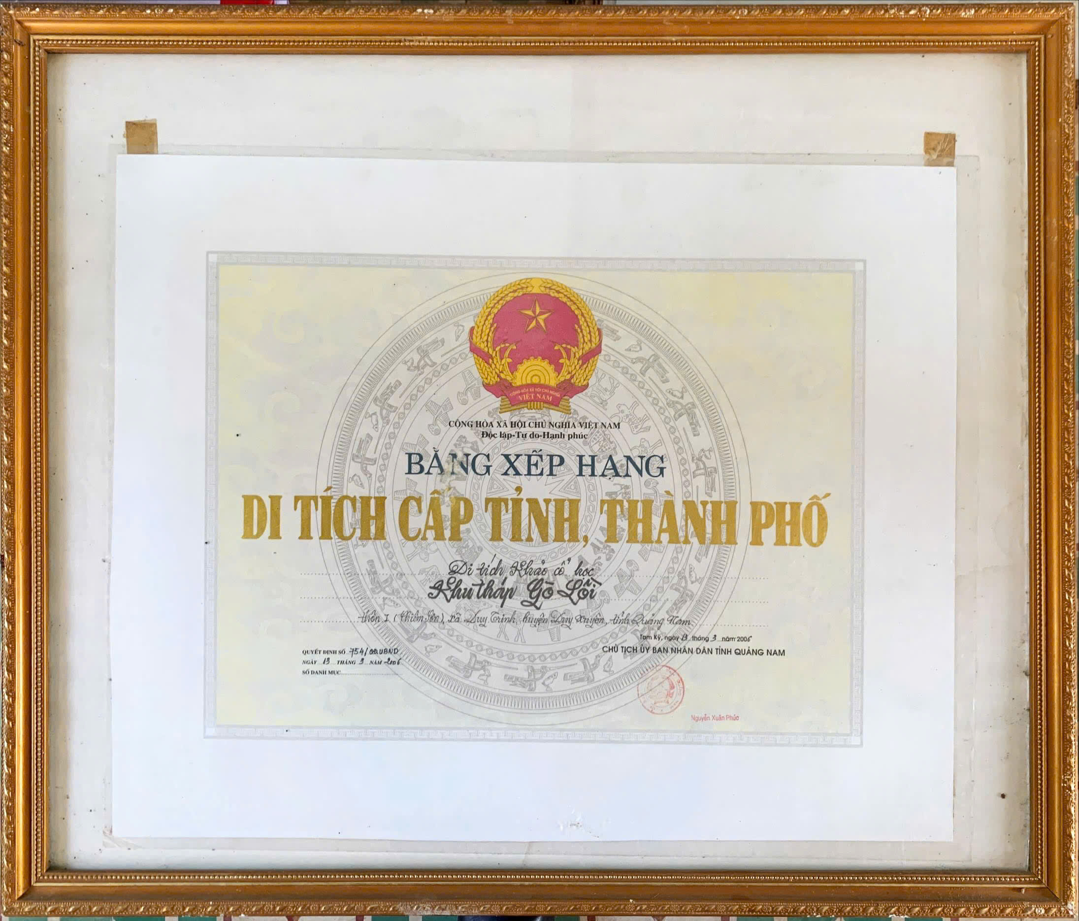 Giấy chứng nhận